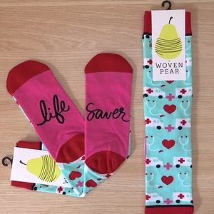 Woven Pear | Life Saver socks